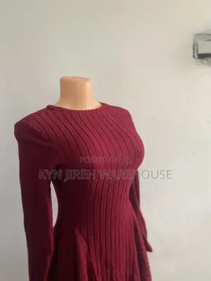 Ladies Wine Dress