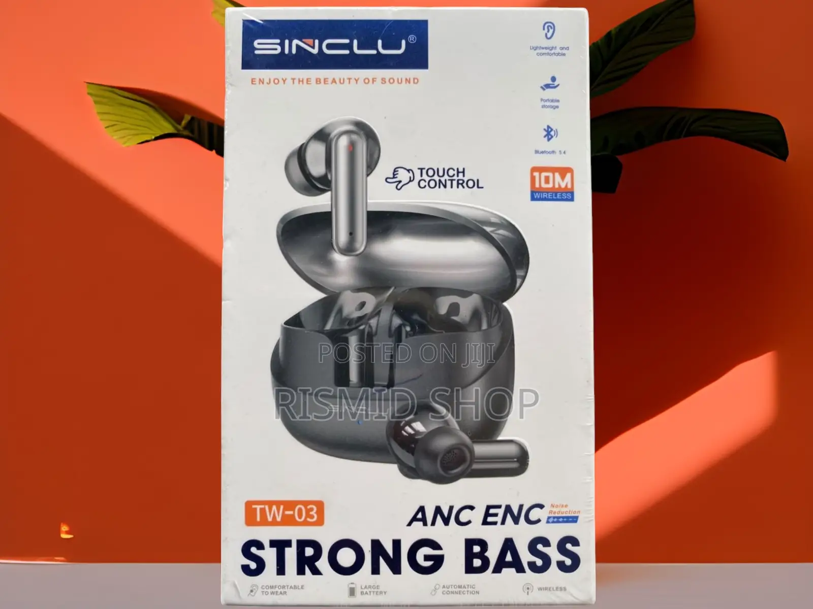 Sinclu TW-03 Powerful Bass Bluetooth Earbuds