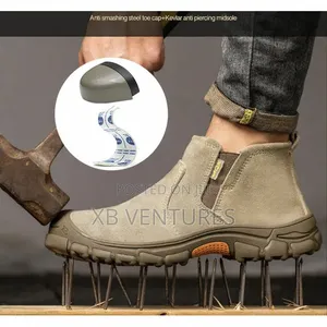 Steel Toe Anti-Smashing Anti-Piercing Anti Scalding Welding Shoes