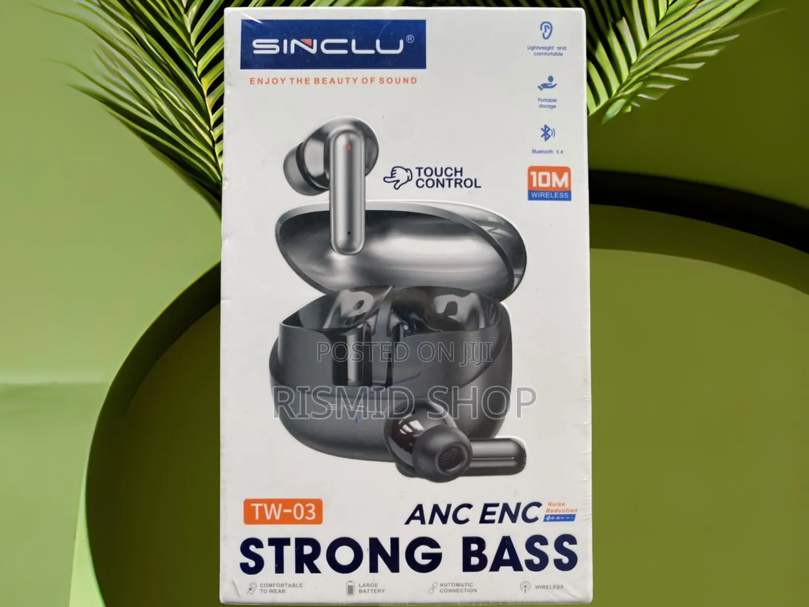 SINCLU TW-03 Extra Bass Bluetooth Earphones