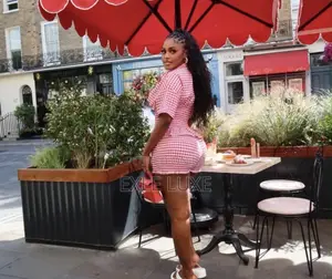 Red White Gingham Ruffle Romper – Ladies Stylish Playsuit
