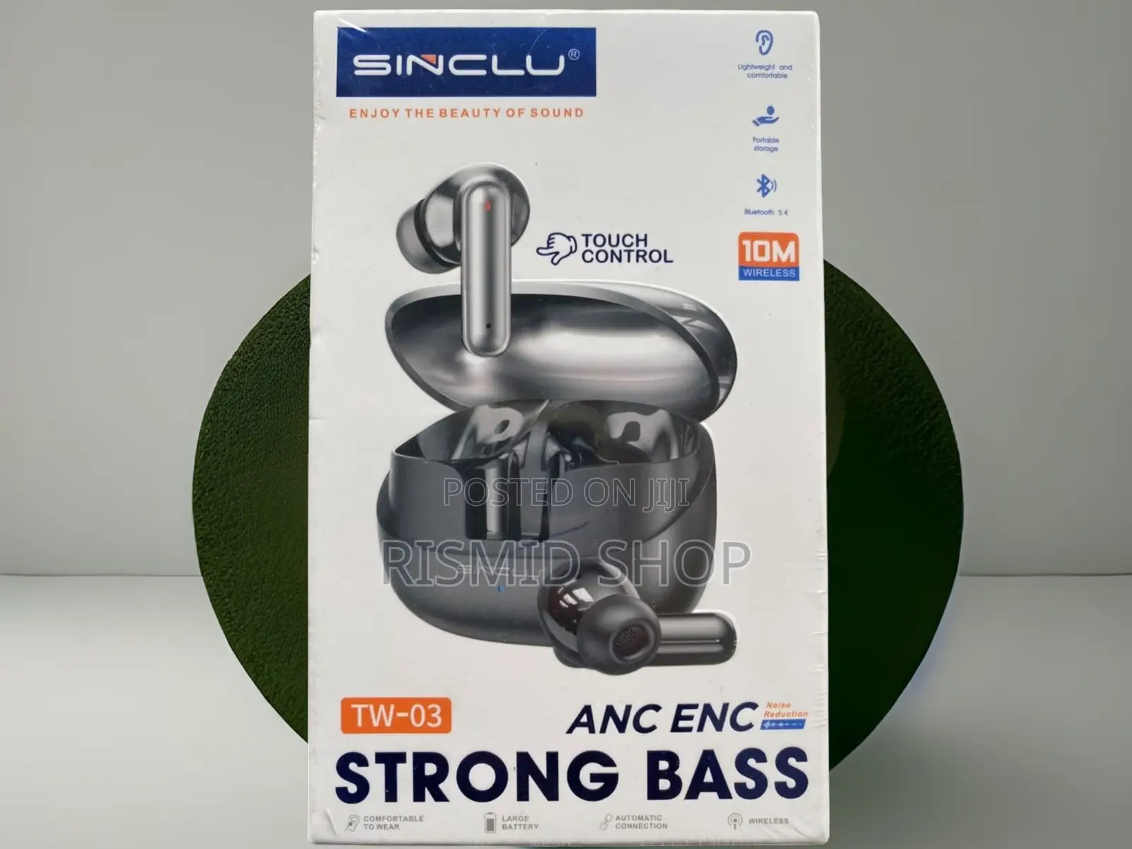Sinclu TW-03 Bass Boost Wireless Earbuds