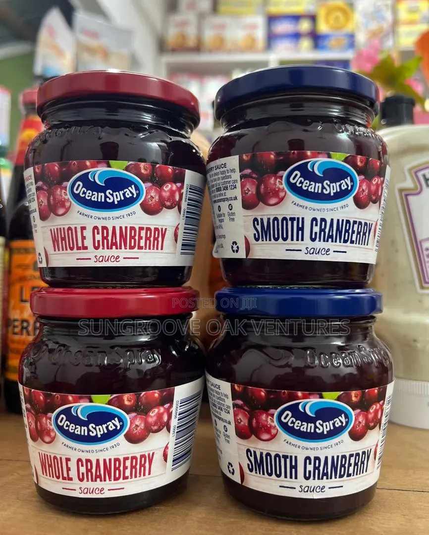 Organic Cranberry Sauce (Smooth and Whole) 300g