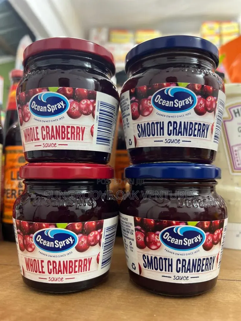 Organic Cranberry Sauce (Smooth and Whole) 300g