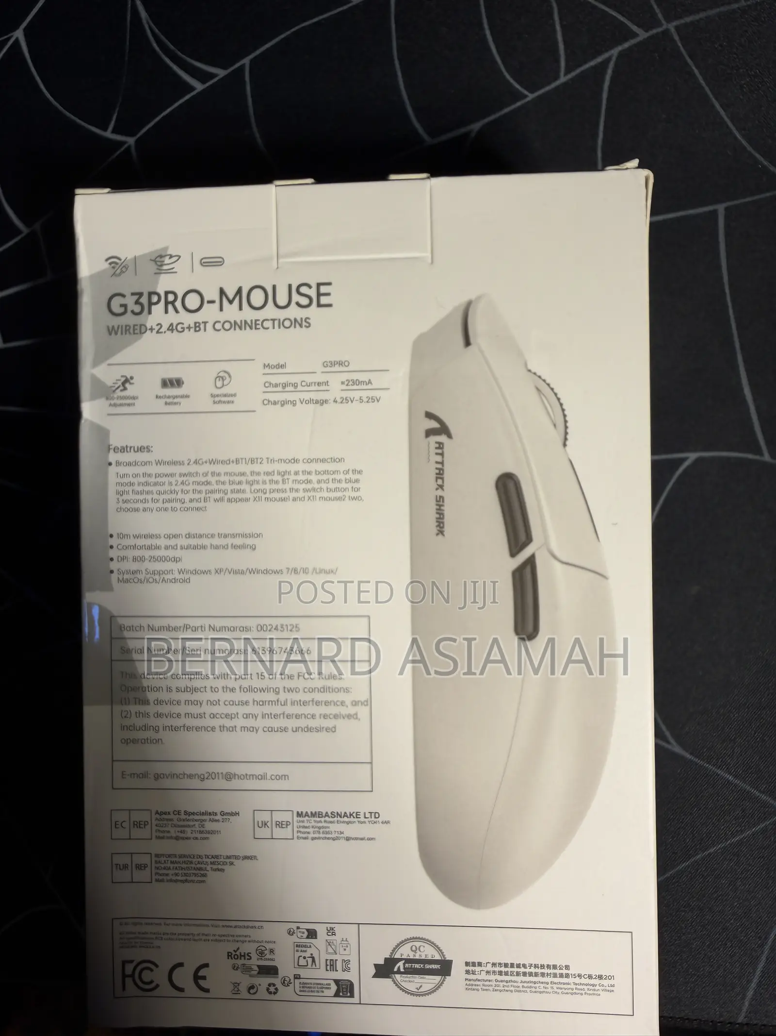 Attack Shark G3PRO Mouse