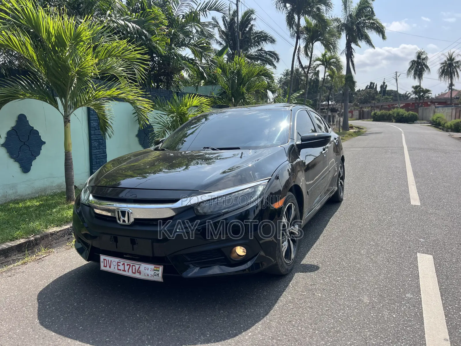 Honda Civic Touring 4dr Sedan (1.5L 4cyl) 2017 Black