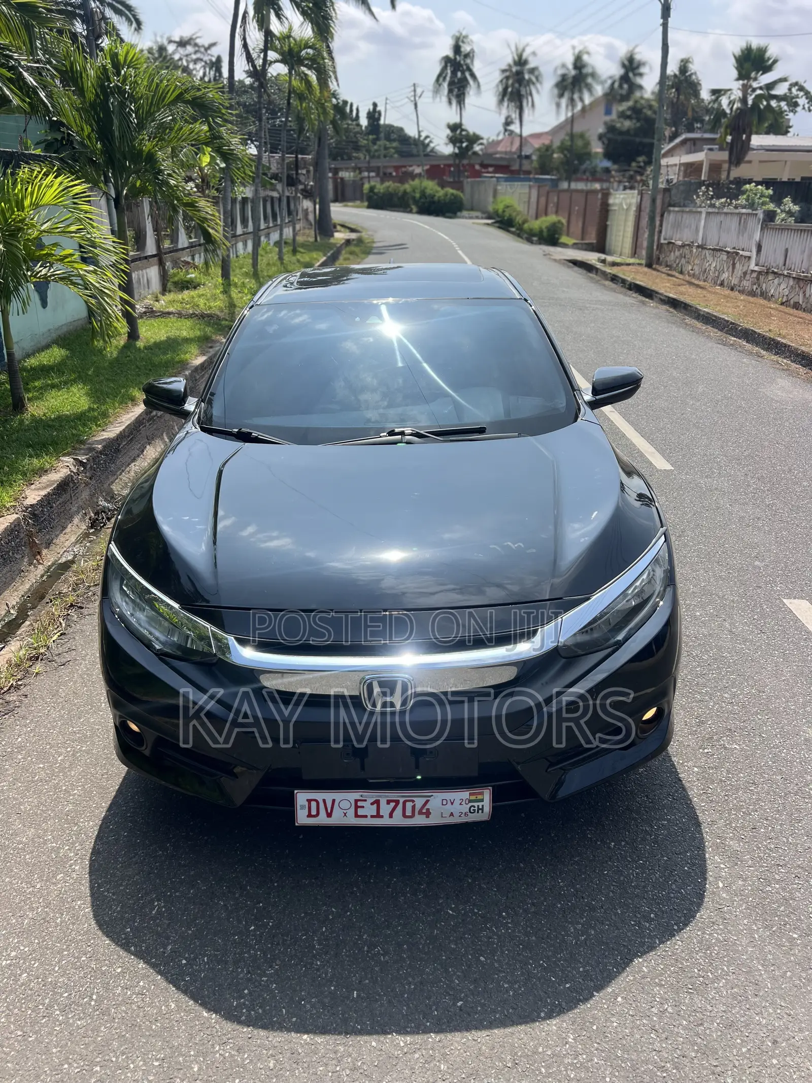 Honda Civic Touring 4dr Sedan (1.5L 4cyl) 2017 Black