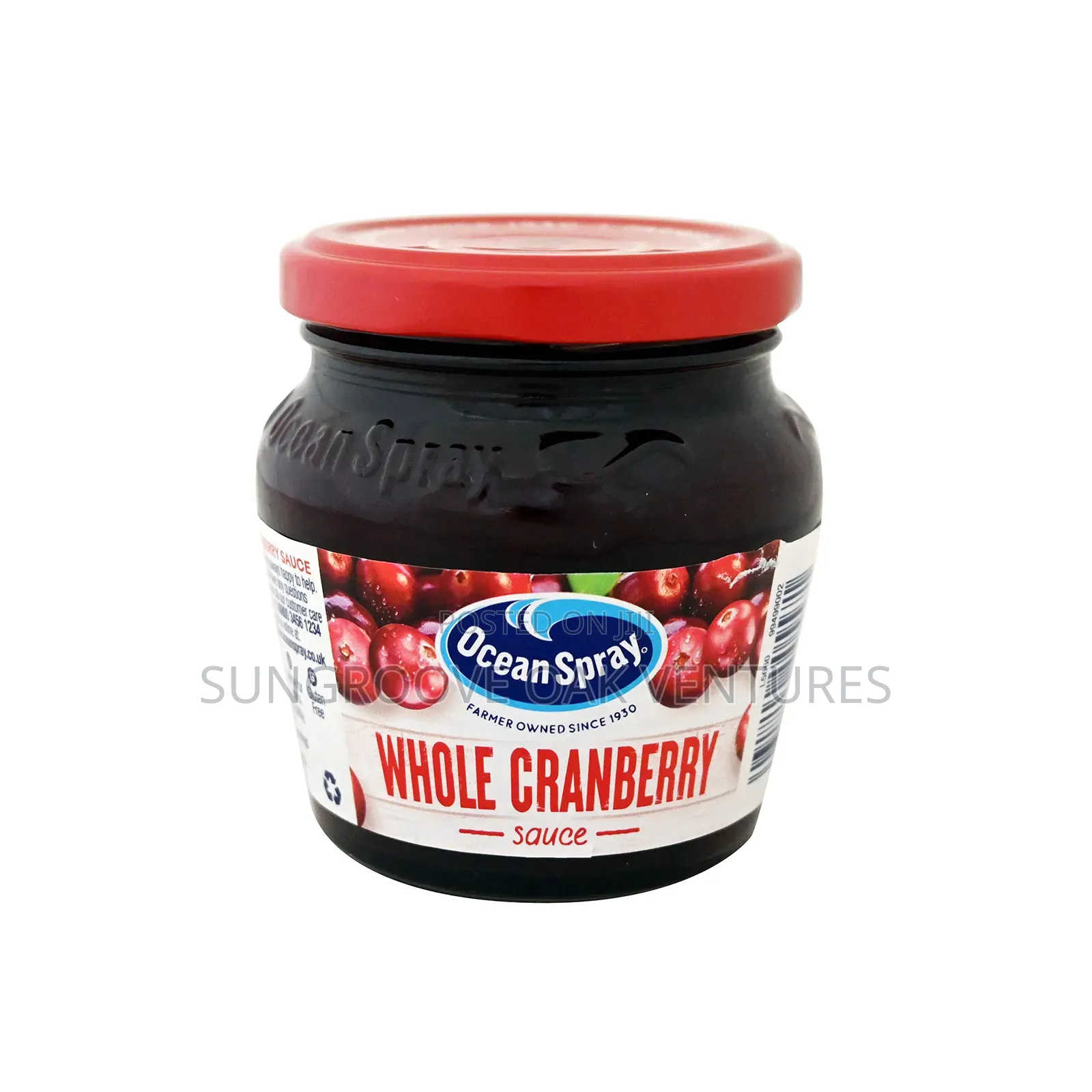 Organic Cranberry Sauce (Smooth and Whole) 300g