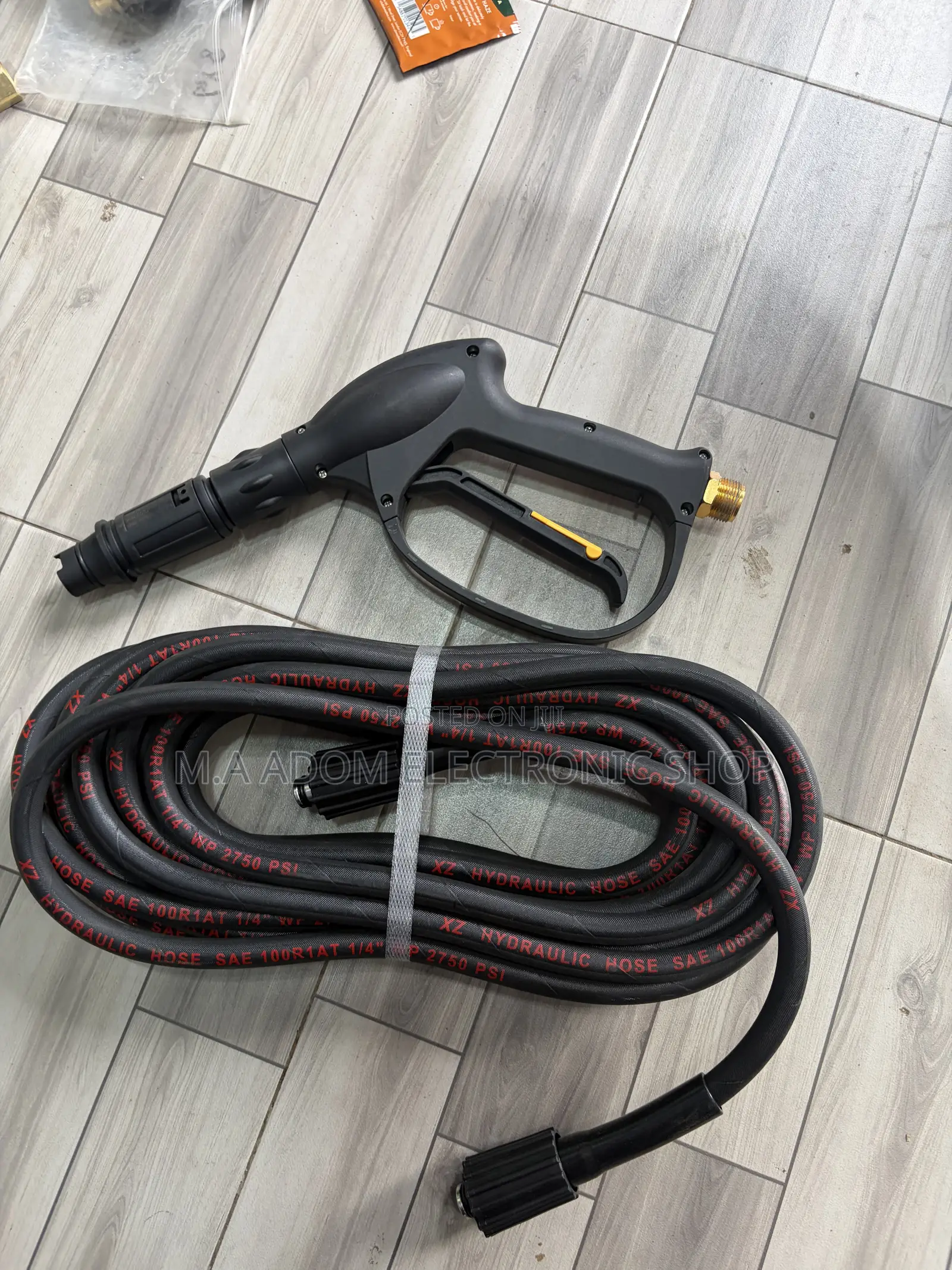 Pressure Washer Gun & Pipe Holes