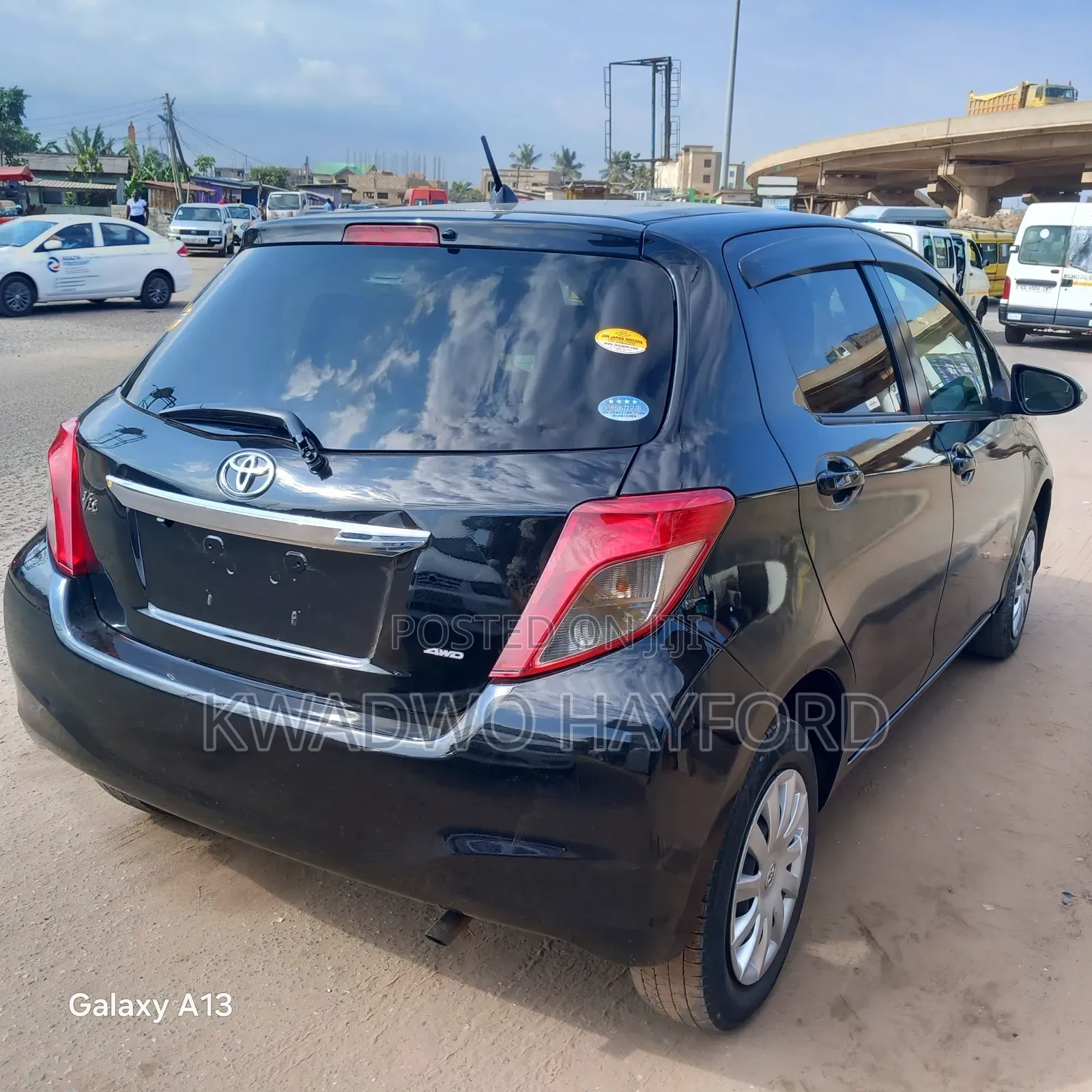 Toyota Vitz 2014 Black