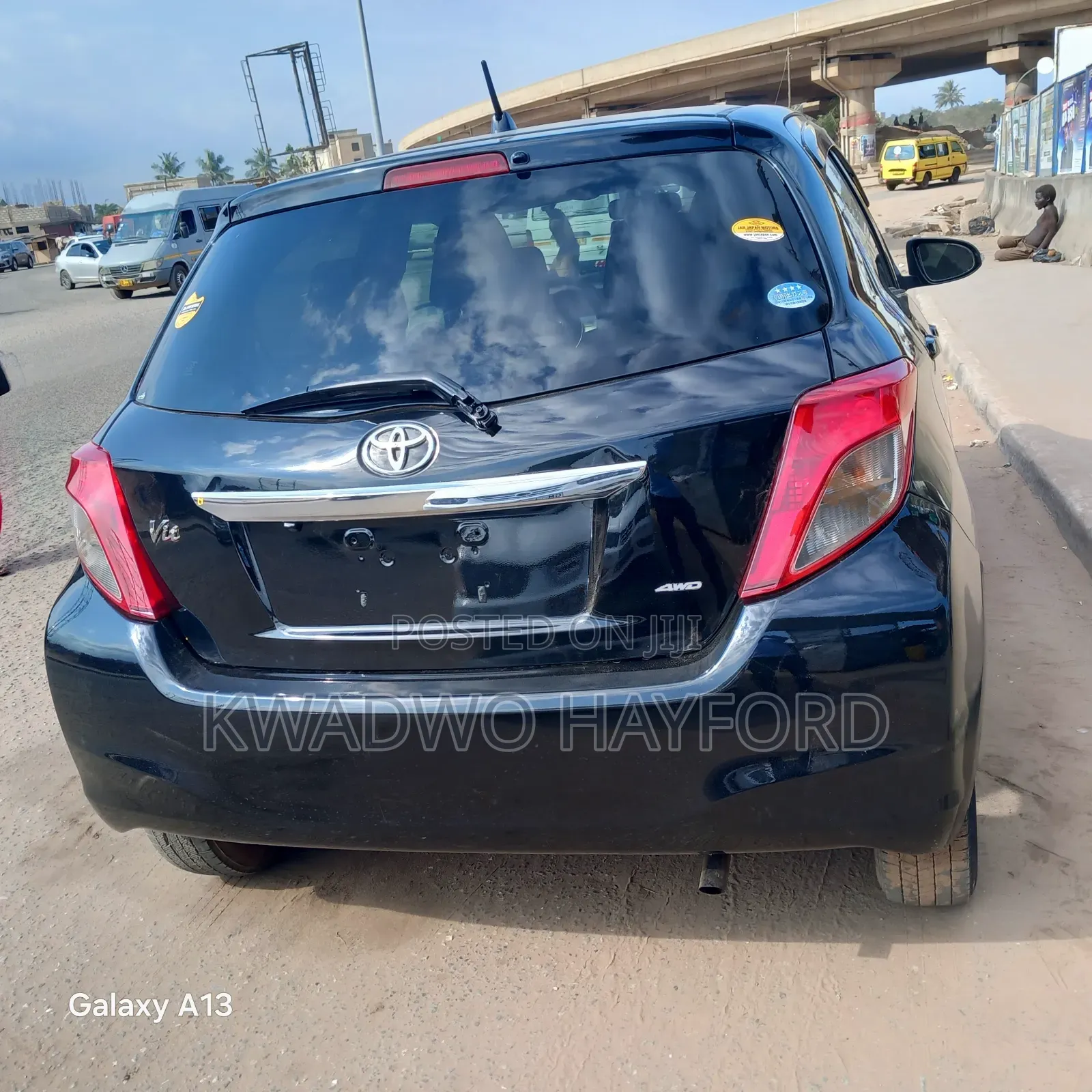 Toyota Vitz 2014 Black