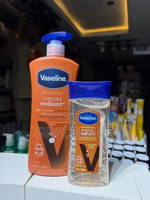This Is Original 2in1 Vaseline Coconut Radiant Oil and Coconut Lotion