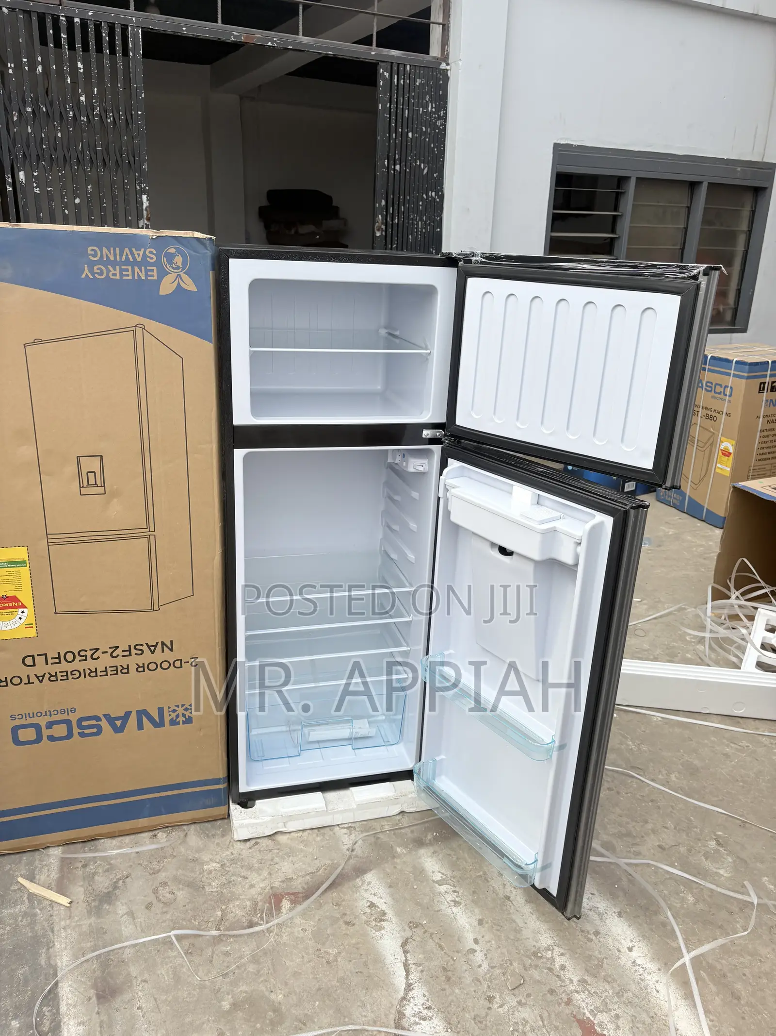 Get Classic Nasco 210L Top Mount Freezer Fridge(Gray). Nasf2-250fld