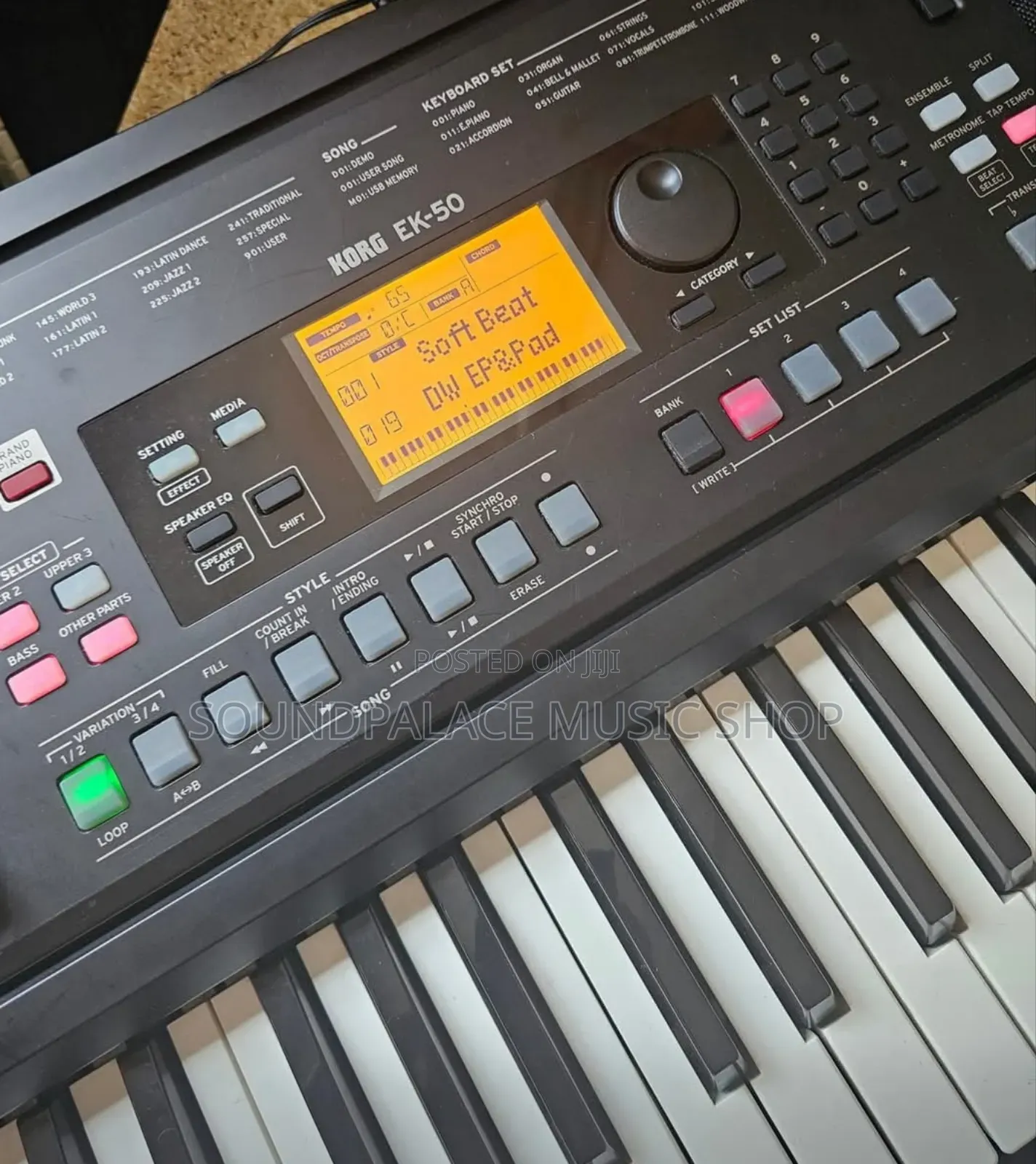 Korg EK-50 61-Key Entertainer Keyboard