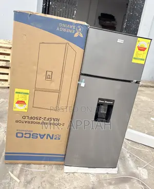 Super Cooling Nasco 210 Fridge With Water Dispenser(Nasf2-250fld)