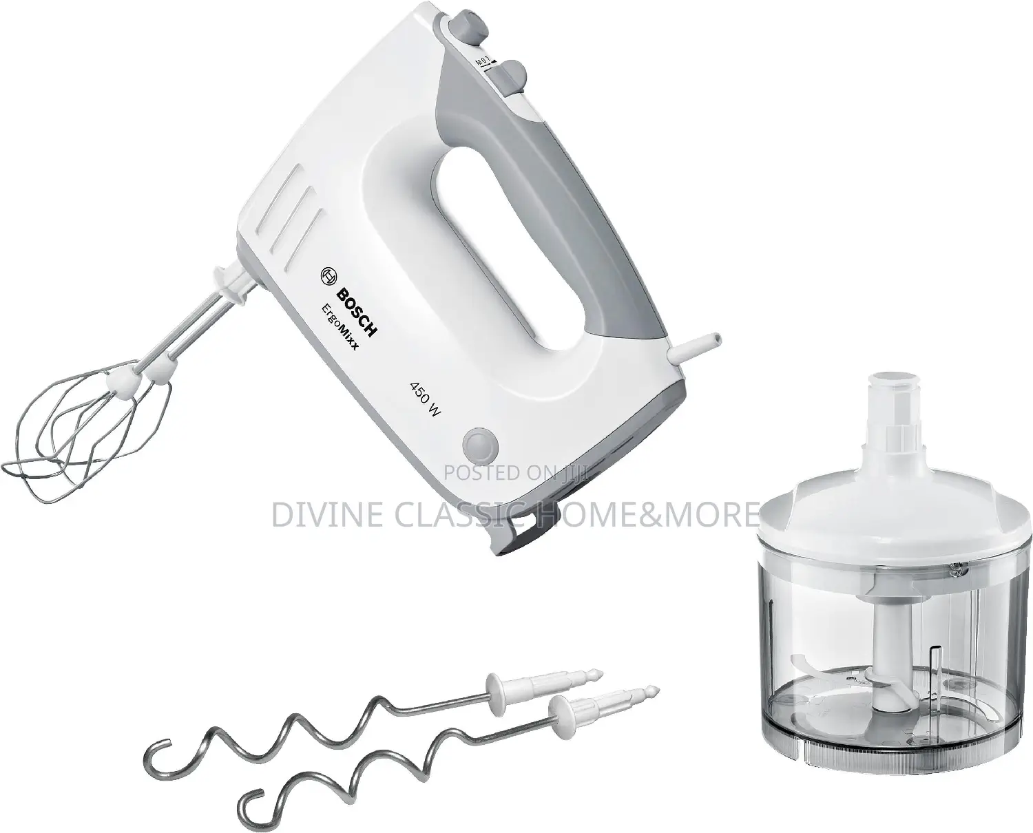 Bosch Ergomix 450 Watt 5in1 Handmixer