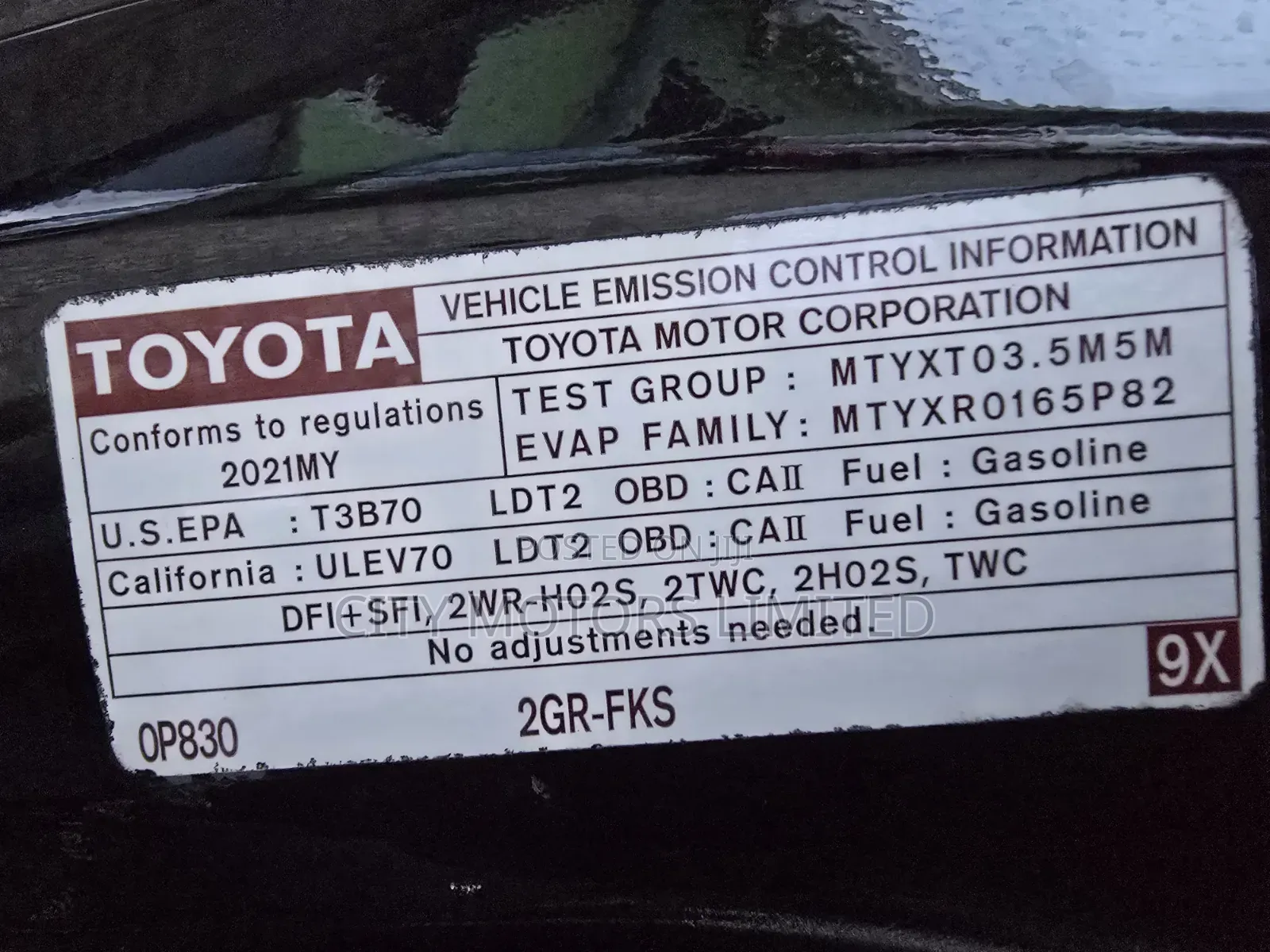 Toyota Highlander LE 2021 Black