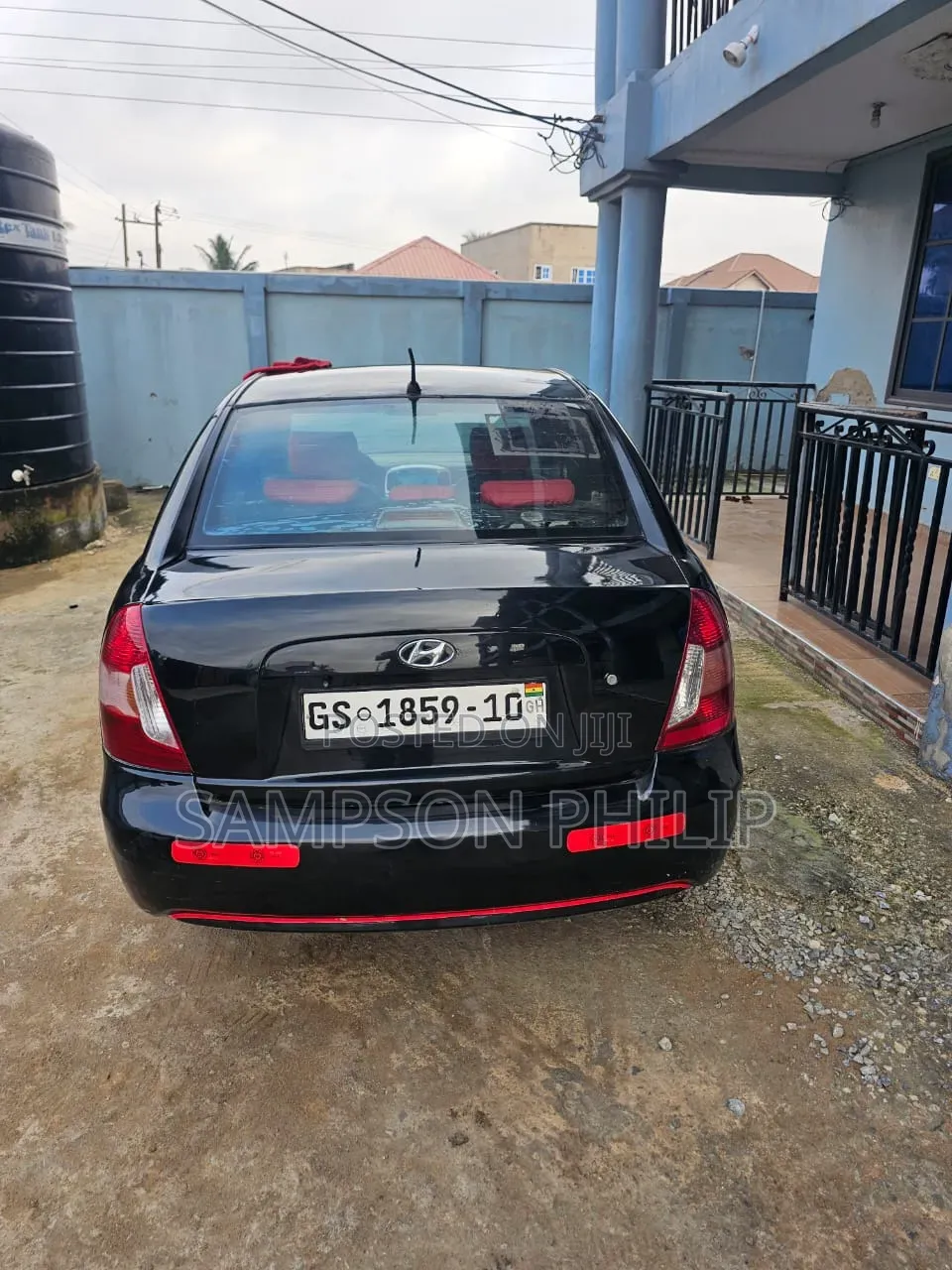 Hyundai Accent 1.6 2007 Black