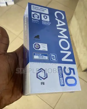 New Tecno Camon 50 Ultra 512 GB Black