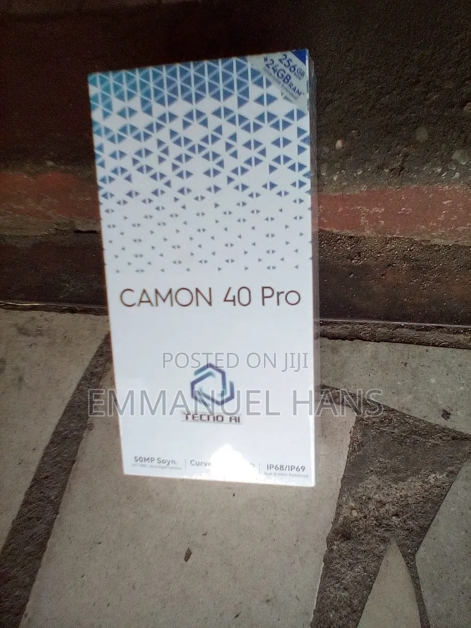 New Tecno Camon 40 Pro 5G 256 GB Gray