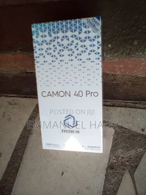 New Tecno Camon 40 Pro 5G 256 GB Gray