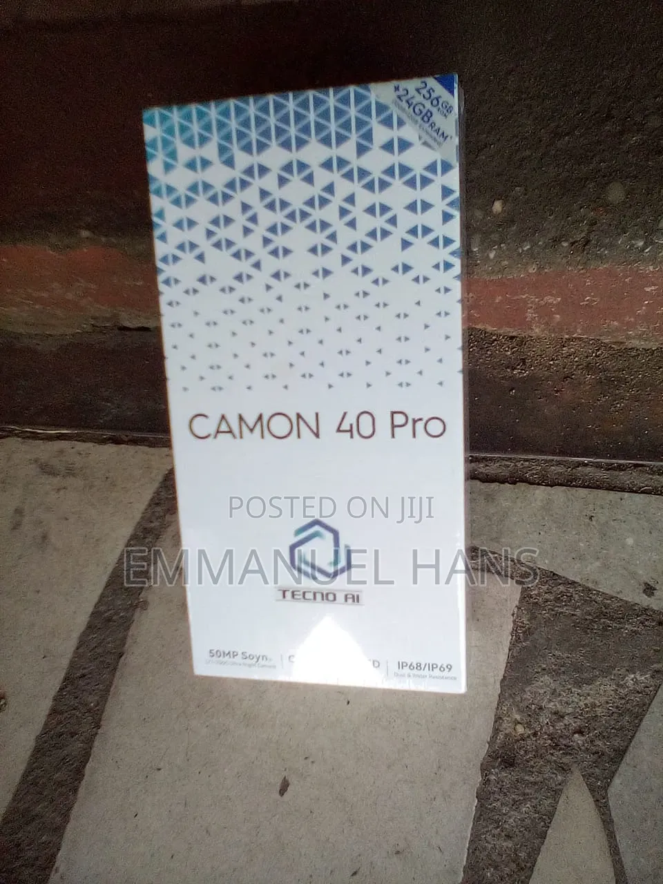 New Tecno Camon 40 Pro 5G 256 GB Gray