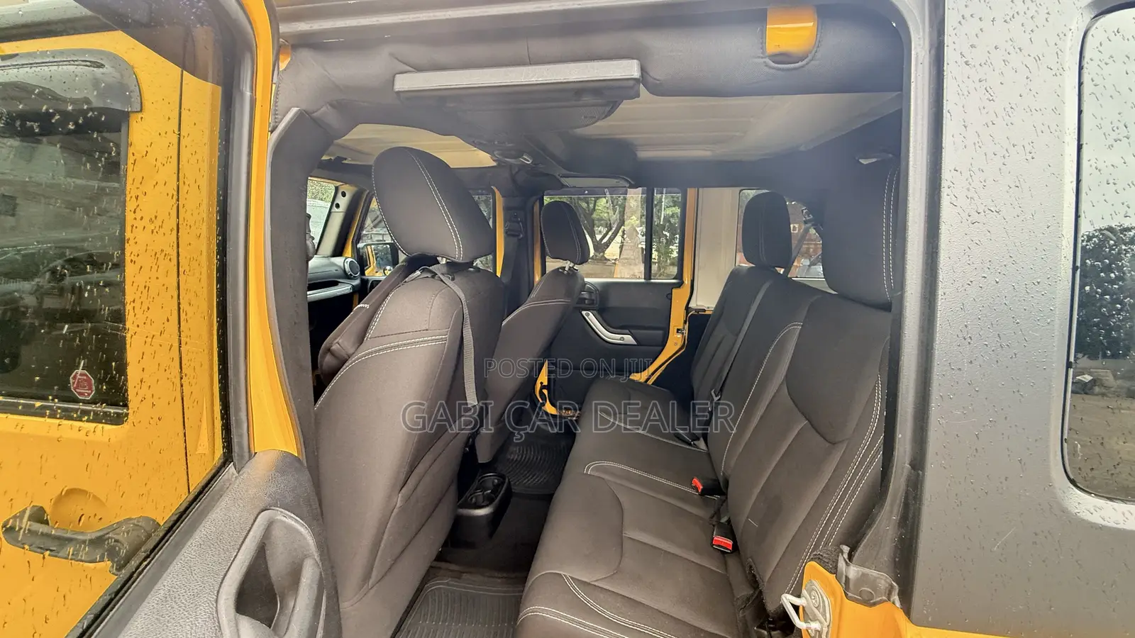 Jeep Wrangler 2015 Yellow