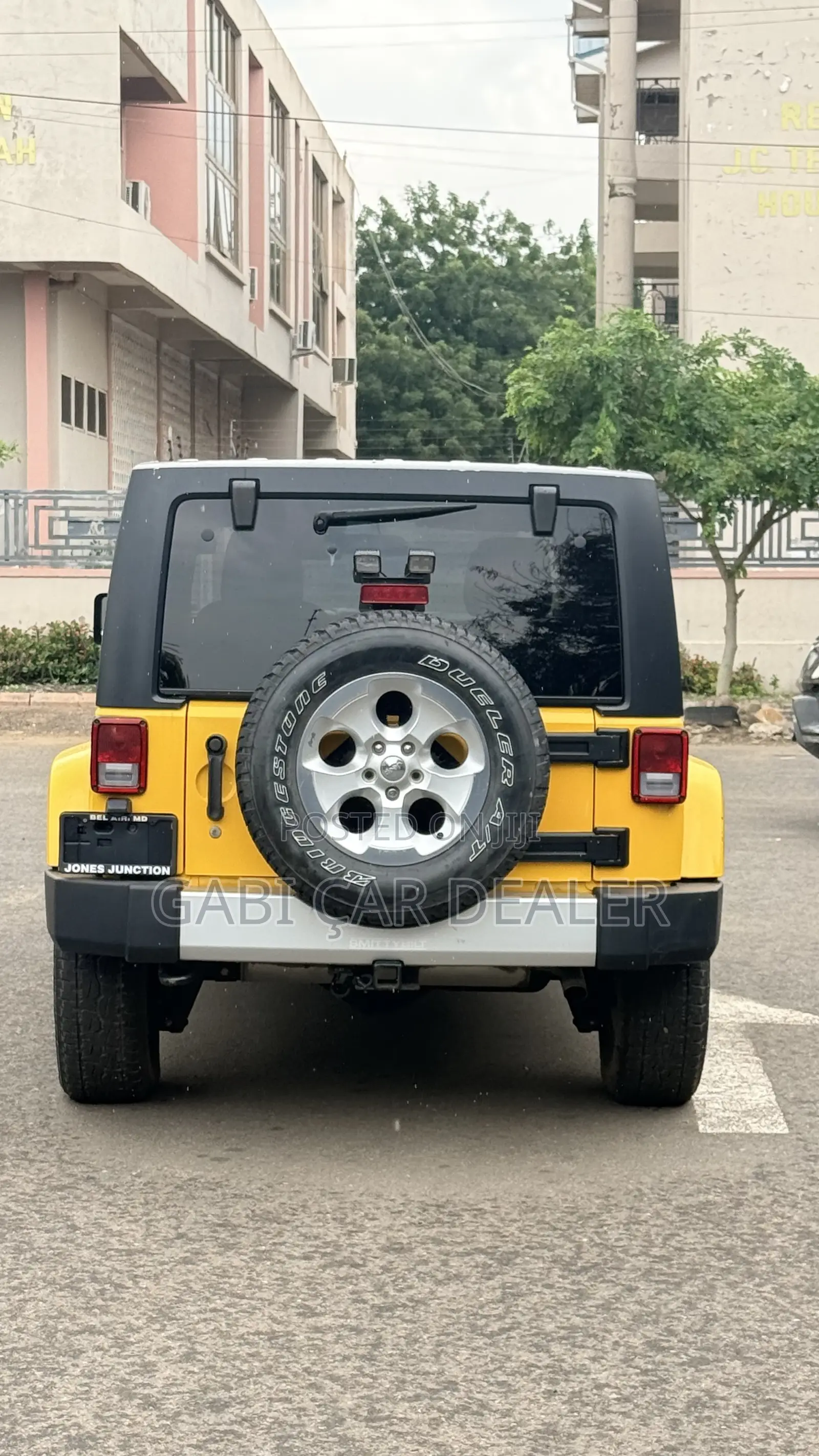 Jeep Wrangler 2015 Yellow