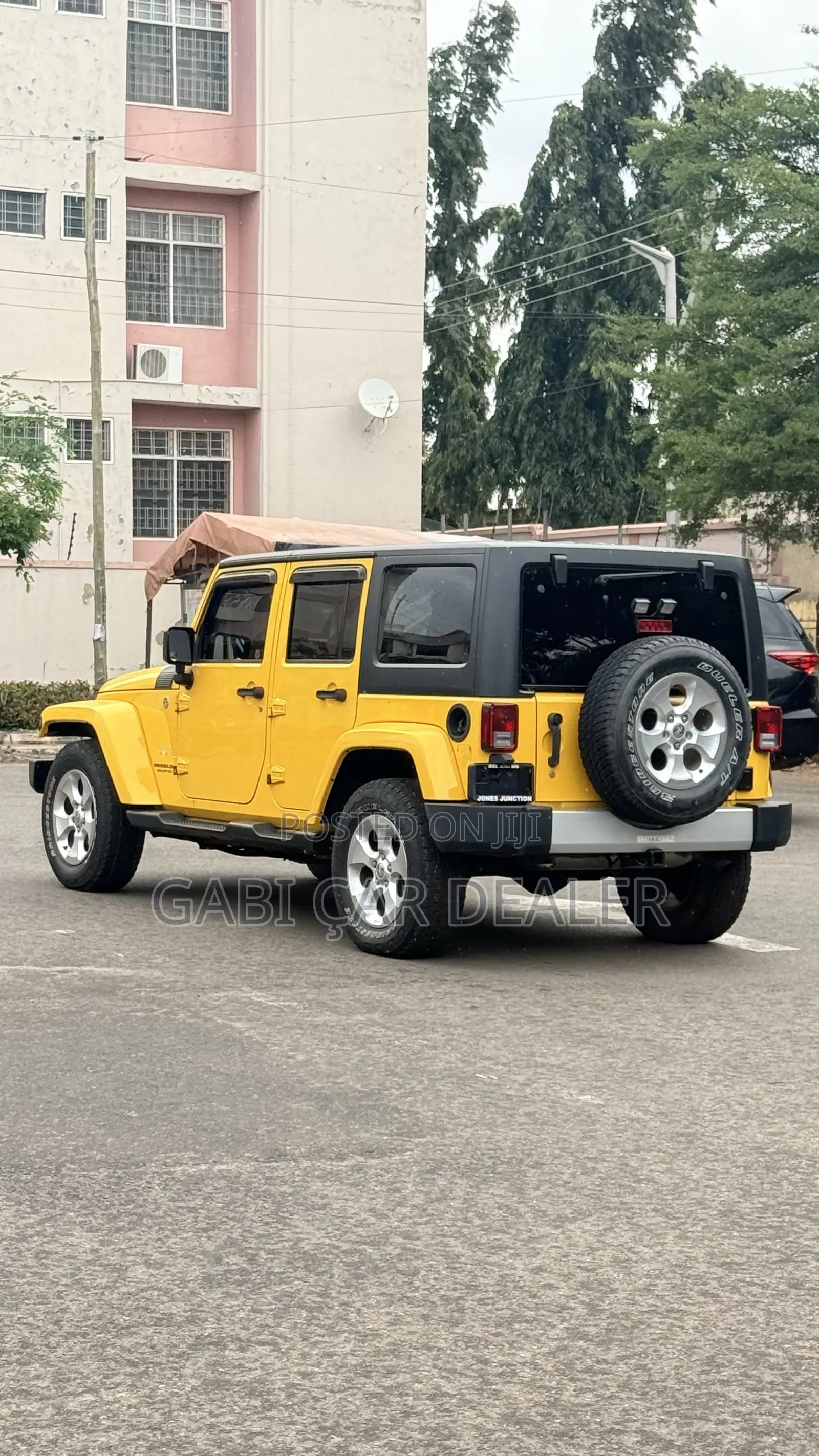 Jeep Wrangler 2015 Yellow