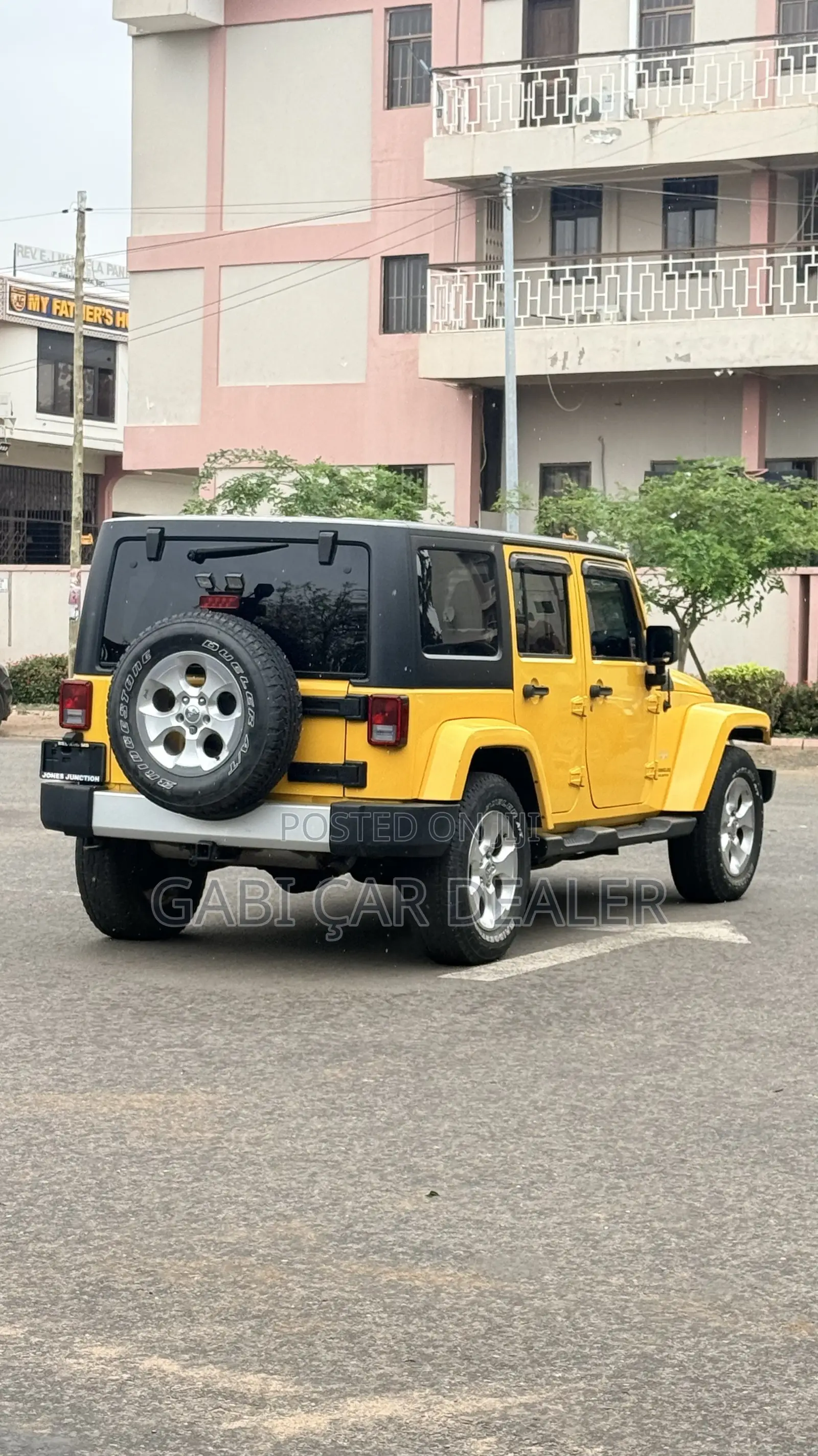Jeep Wrangler 2015 Yellow