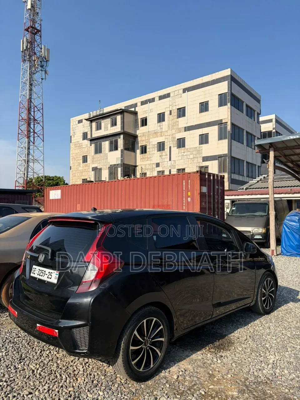 Honda Fit 2015 Black