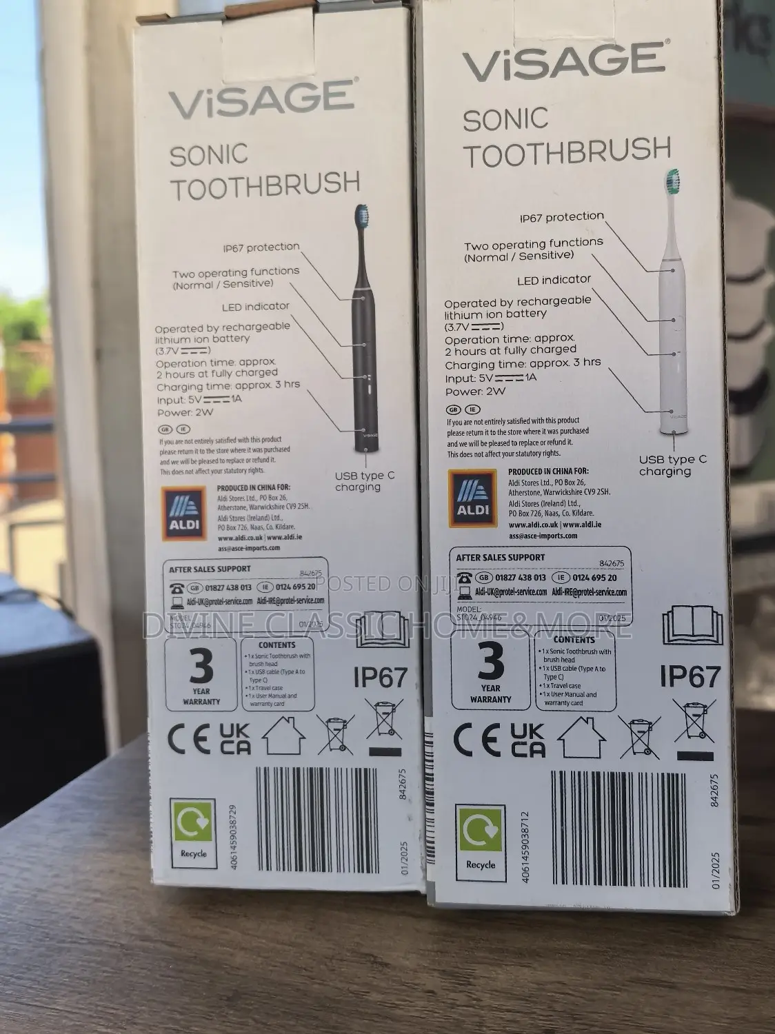 Visage Sonic Electric Toothbrush