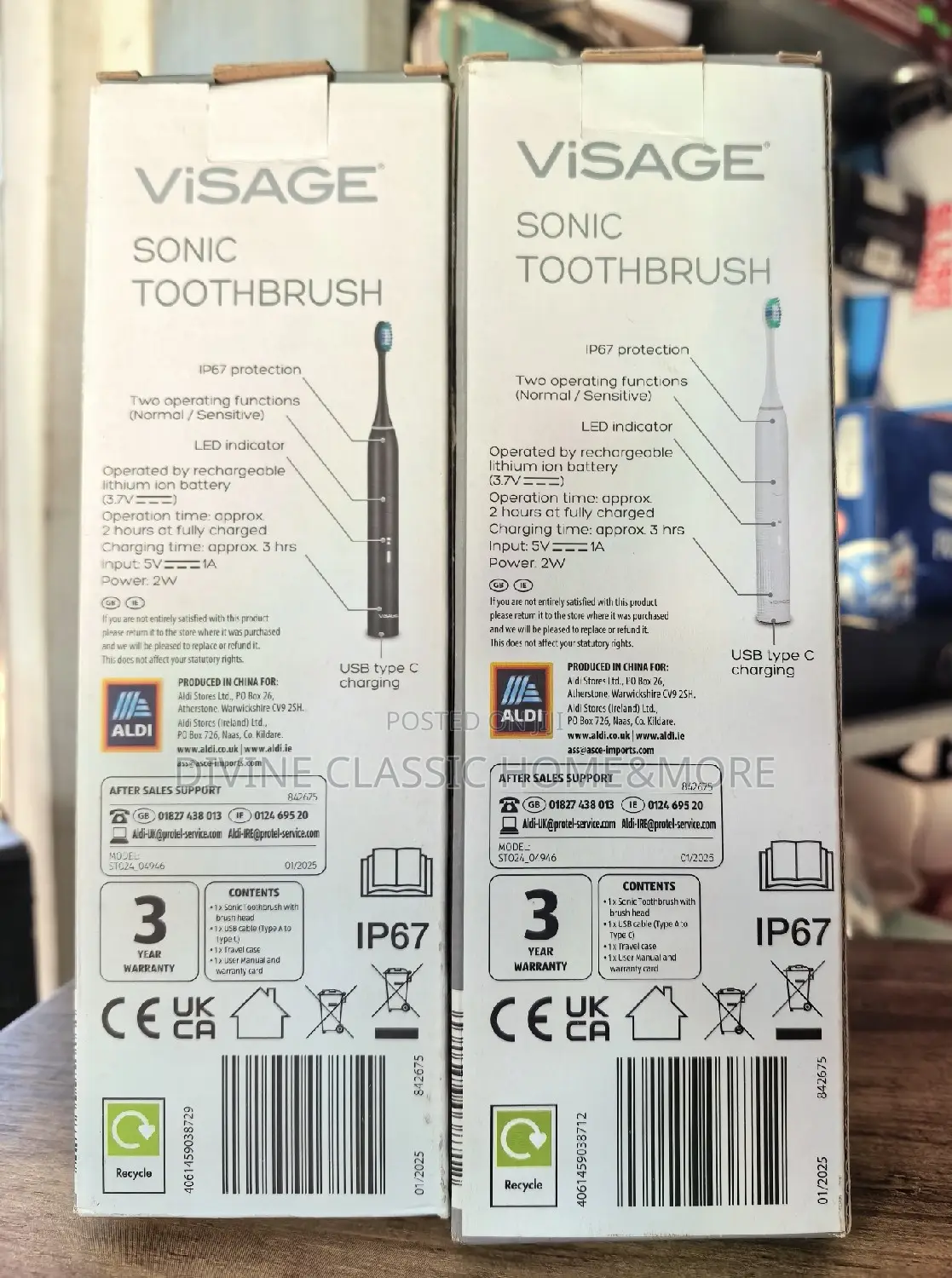 Visage Sonic Electric Toothbrush