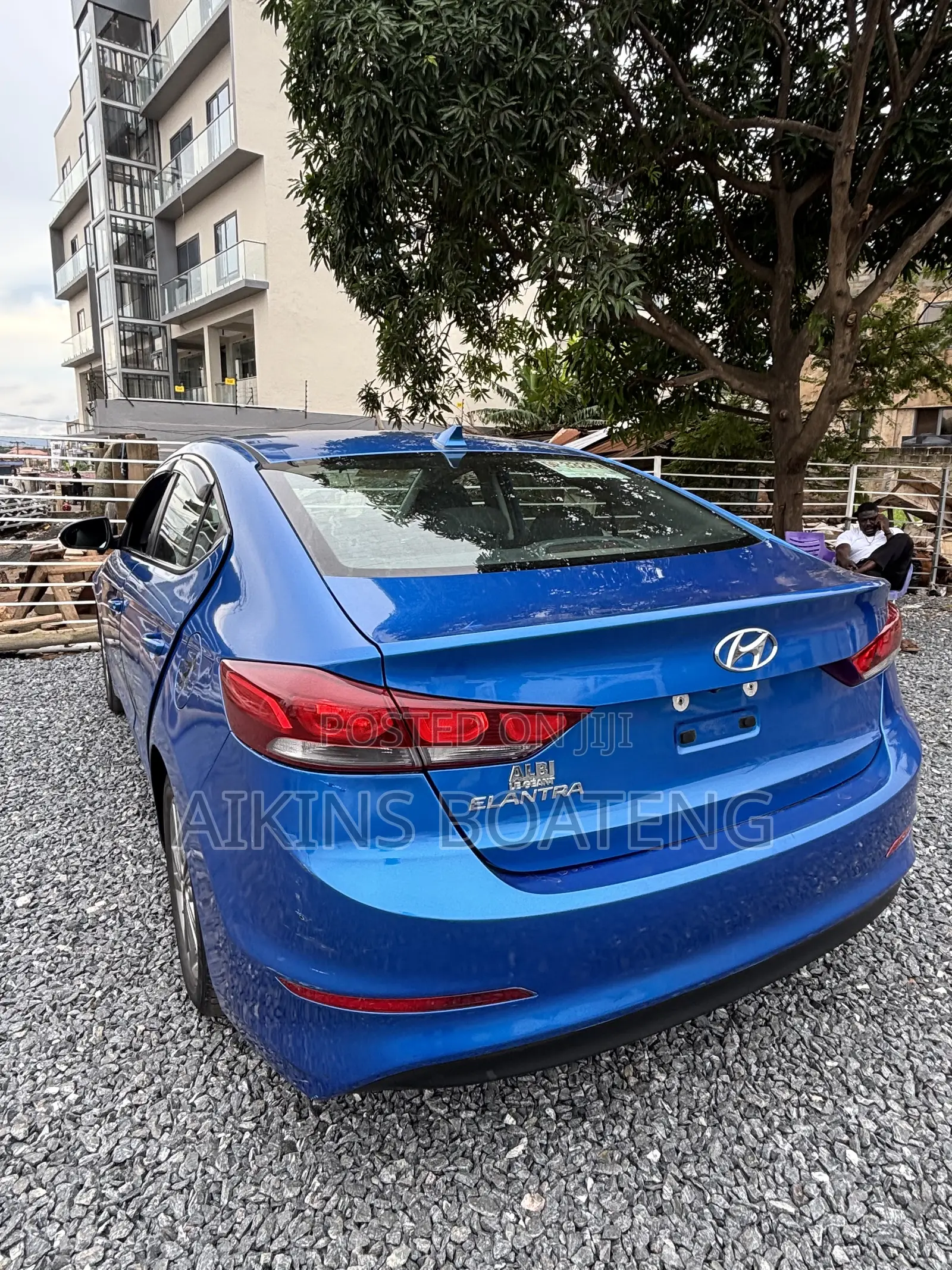 Hyundai Elantra 2017 Blue
