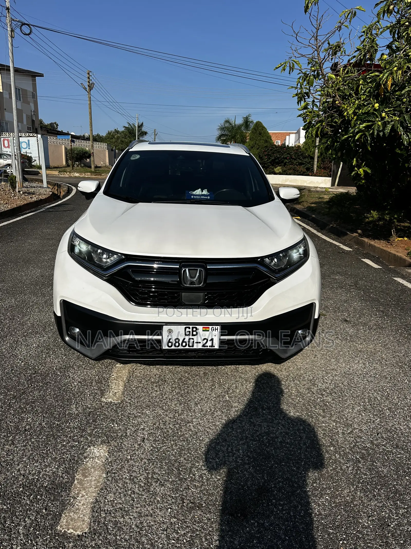 Honda CR-V EX-L 2021 White