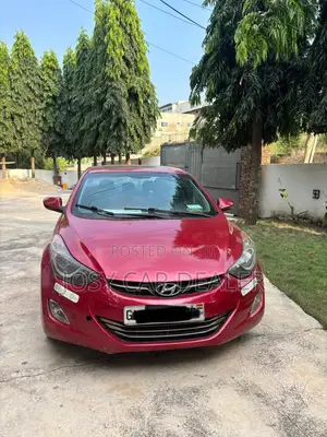 Hyundai Elantra Limited 2012 Red