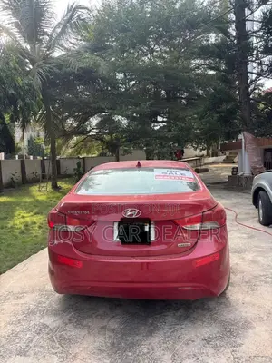 Hyundai Elantra Limited 2012 Red