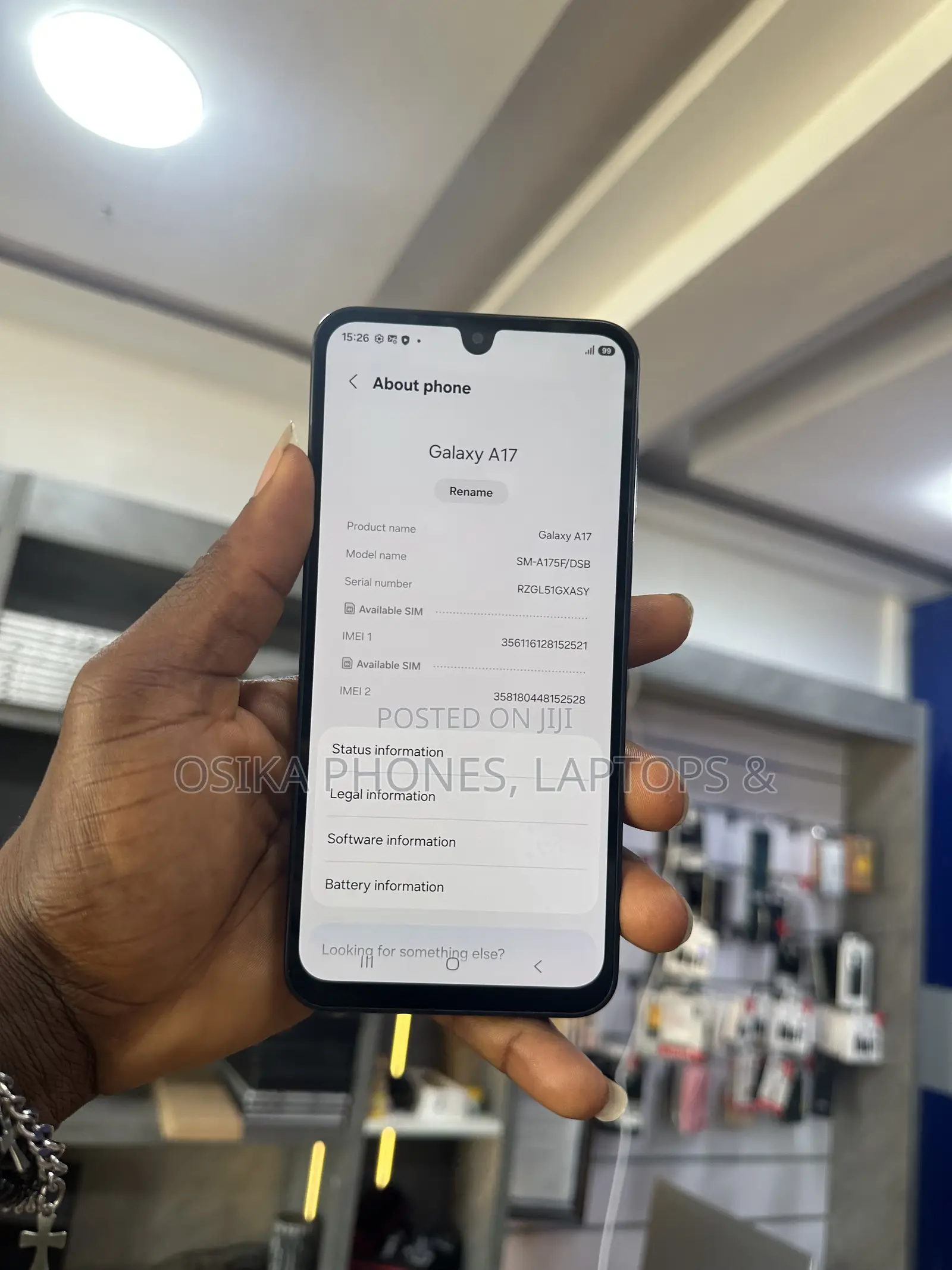 Samsung Galaxy A17 5G 128 GB Black