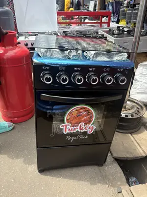 A Royal Tech 6-Burner Gas Cooker