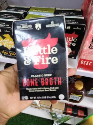 Kettle Fire Classic Beef Bone Broth 100% Grass-Fed 425g