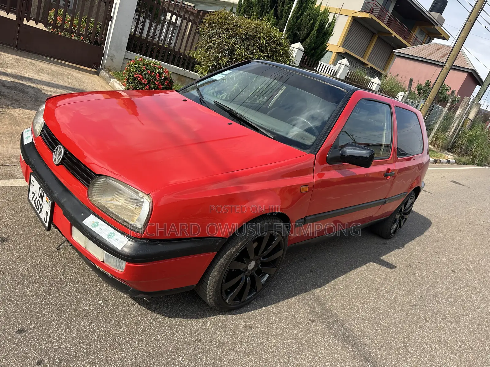 Volkswagen Golf 1992 Red