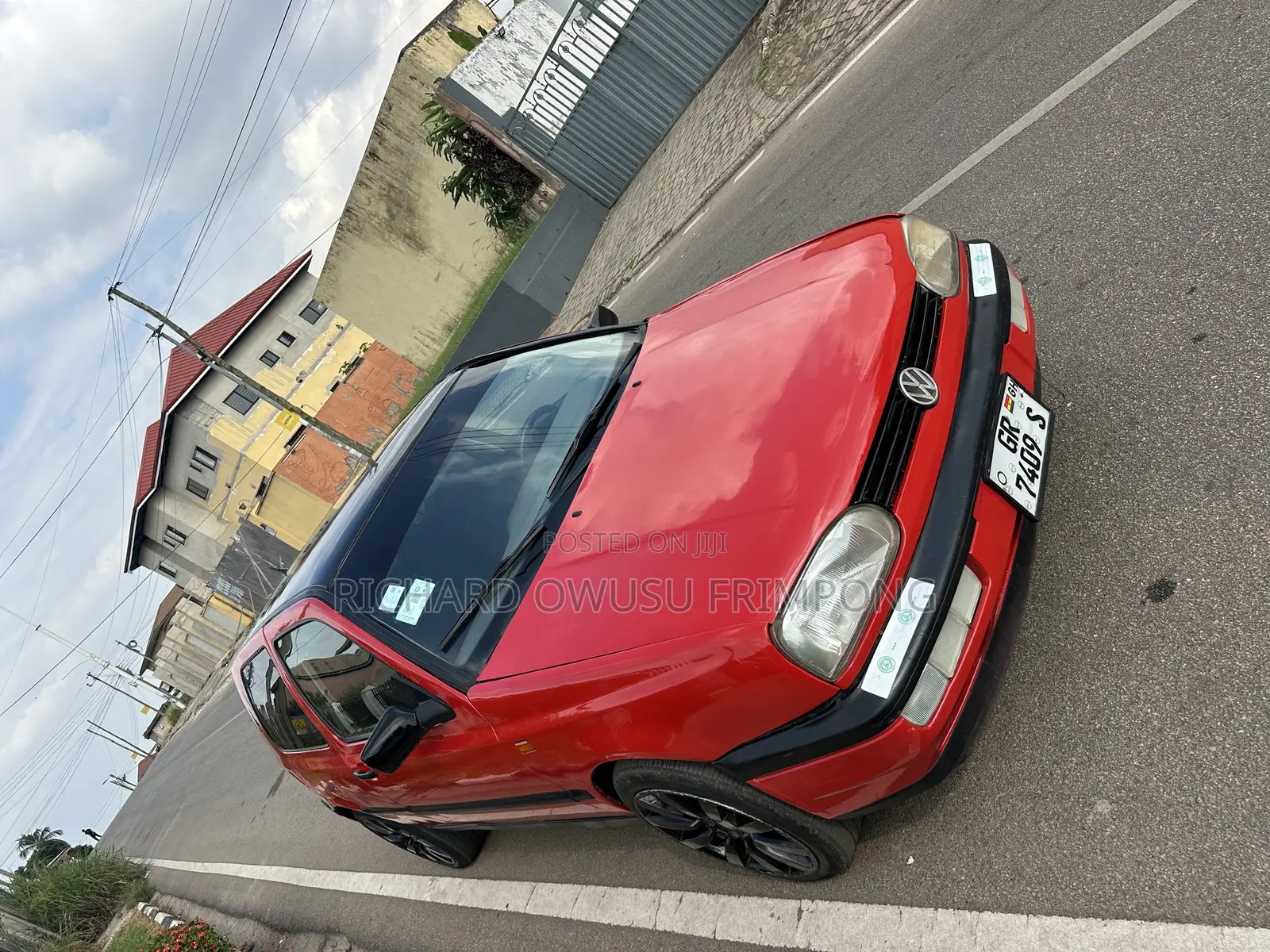 Volkswagen Golf 1992 Red