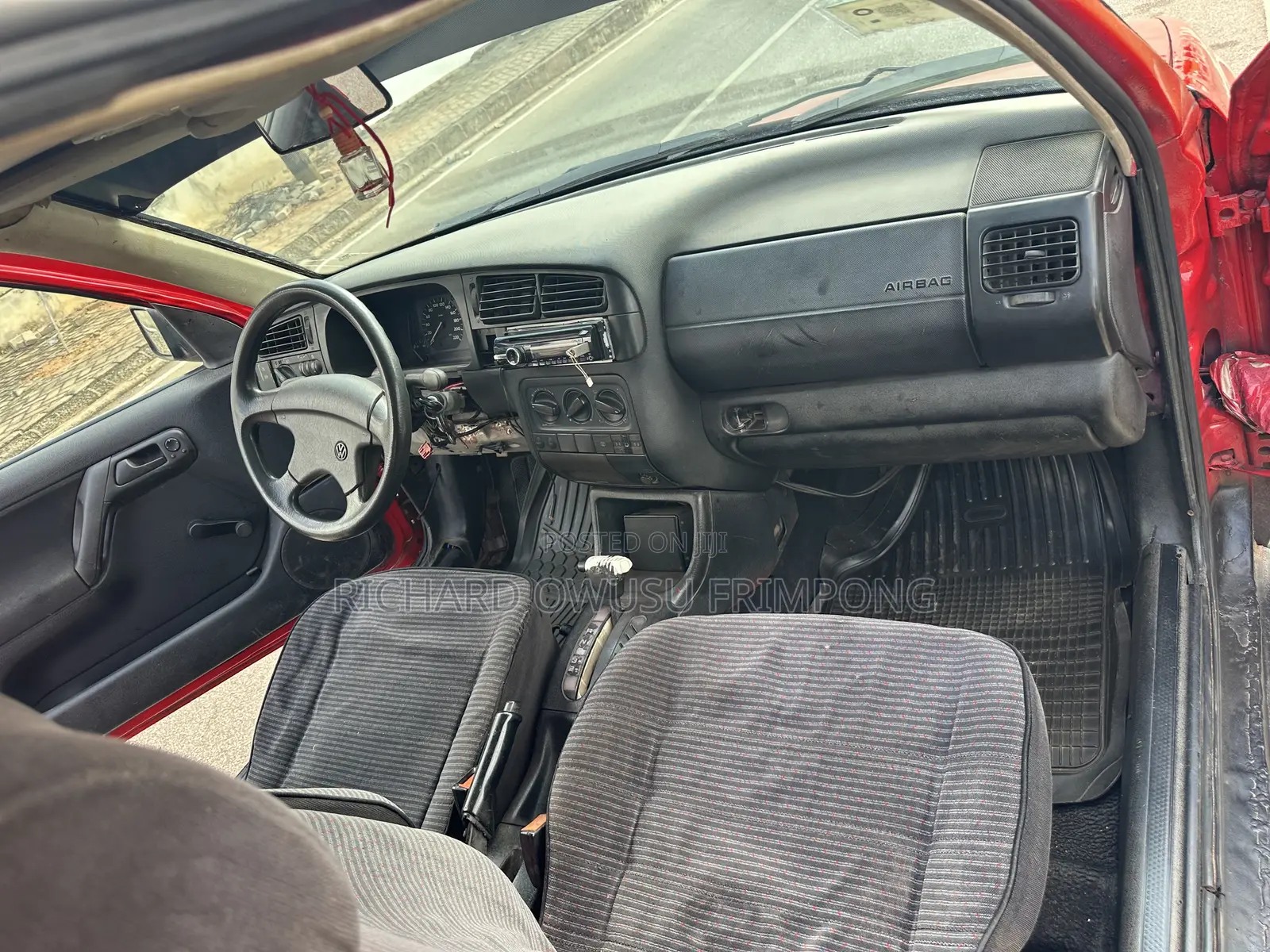 Volkswagen Golf 1992 Red