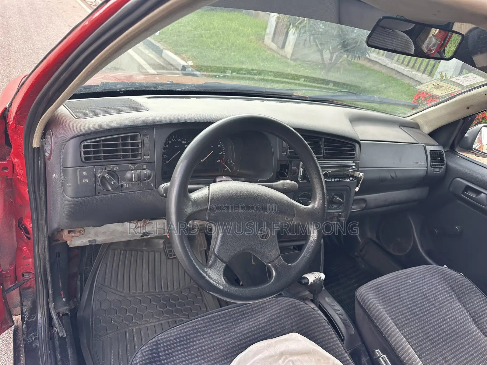 Volkswagen Golf 1992 Red