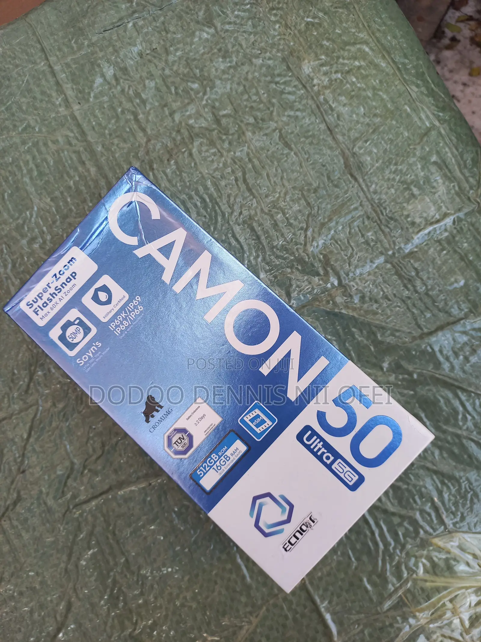 New Tecno Camon 50 Ultra 512 GB Orange