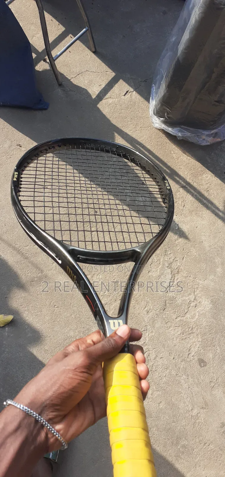 Wilson Adult Tennis Racket With Bag Pre Owned