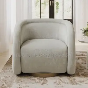 Accent Swivel Chair(Henredon Aspen Hill Fabric)