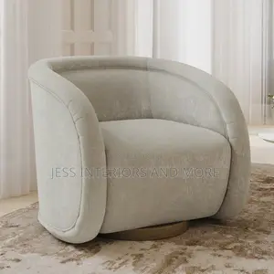 Accent Swivel Chair(Henredon Aspen Hill Fabric)