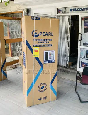 Design Best PF-433BBGWD Pearl 309L 2door Bottom-Mount Refrigerator