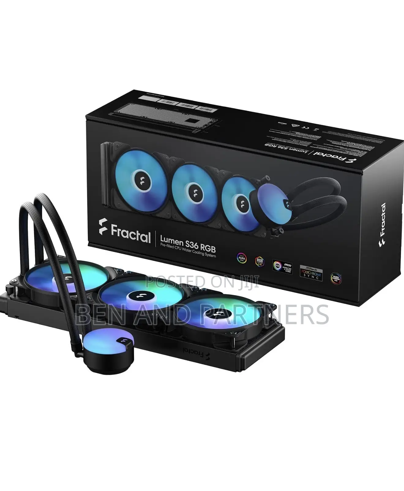 Fractal Design Lumen S36 RGB - CPU Liquid Cooling System